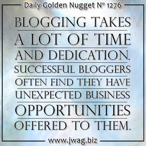 The Complete Picture: JCK Talks - The Power of Blogging daily-golden-nugget-1276-62