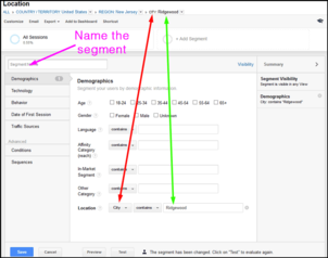 Using Google Analytics Segmenting To Analyze Local Social Network Traffic 1124-segmenting-single-town-73