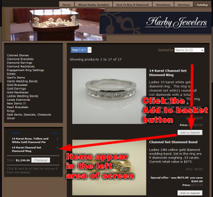 Harby Jewelers Website Review 1155-harby-jewelers-cart-96