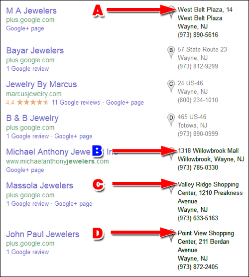 Google+ Local Now Shows Shopping Mall Information 1200-local-pack-example2-29