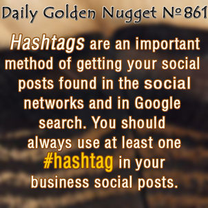 Understanding How and Why To Use Hashtags 1210-daily-golden-nugget-861 Understanding How and Why To Use Hashtags 1210-daily-golden-nugget-861