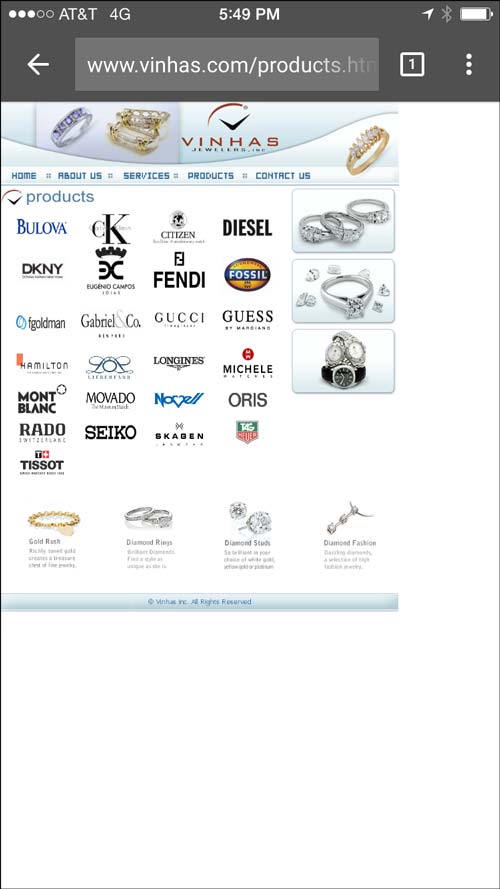 Vinhas Jewelers Mobile Website Review 1210-designer-logo-page-44