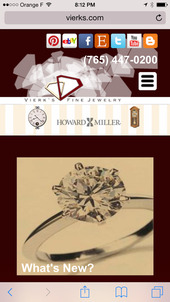 Vierks Fine Jewelry Website Review 1225-vierks-home-iphone-8