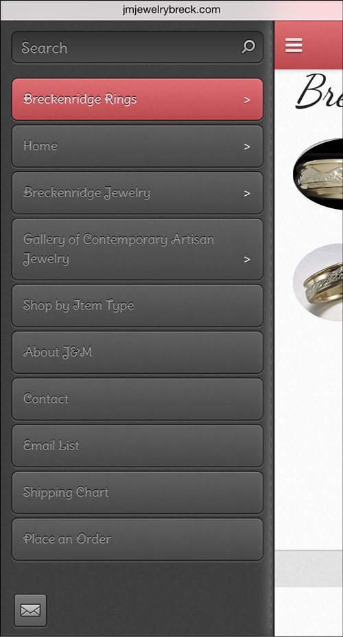 J&M Jewelry Mobile Website Review 1275-jmjewelry-menu-16