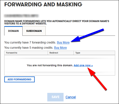 Using Alternative Domain Names: Practical SEO Guide 1302-add-domain-forwarding-86