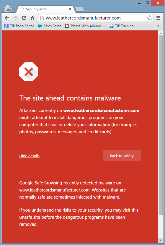 When Moderating Blog Comments Leads to Malware Attacks 1321-chrome-malware-warning-12