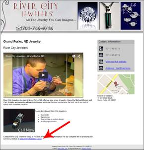 Horrible Retail Jeweler Websites Near Grand Fork 1325-river-city-yp-33