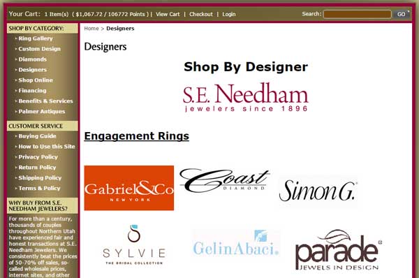 S.E. Needham Jewelers Website Review 1355-designers-page-38