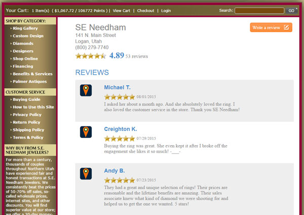 S.E. Needham Jewelers Website Review 1355-review-page-3