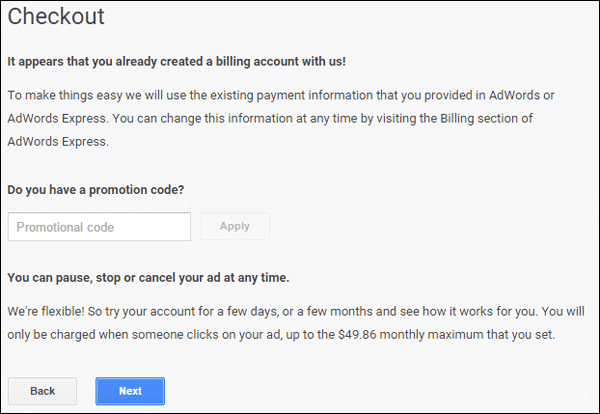 Setting Up Google AdWords Express TBT: 2015 Holiday Run-Up 1369-checkout-13 Setting Up Google AdWords Express TBT: 2015 Holiday Run-Up 1369-checkout-13