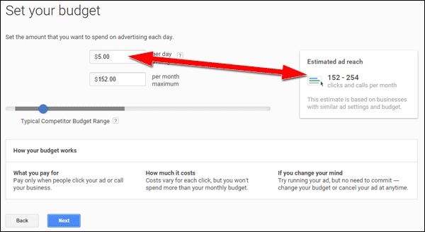 Setting Up Google AdWords Express TBT: 2015 Holiday Run-Up 1369-set-your-budget-58