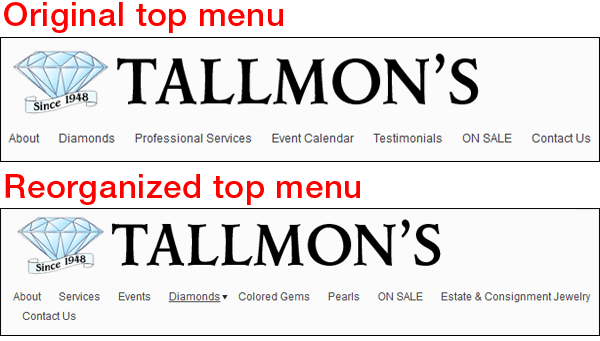 Tallmons Jewelry FridayFlopFix Website Review 1455-top-menu-17