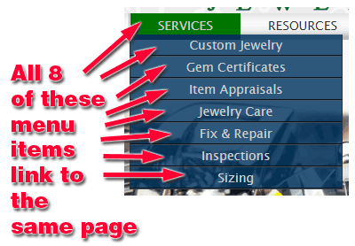 Hancock JewelersFridayFlopFix Website Review 1509-services-menu-76