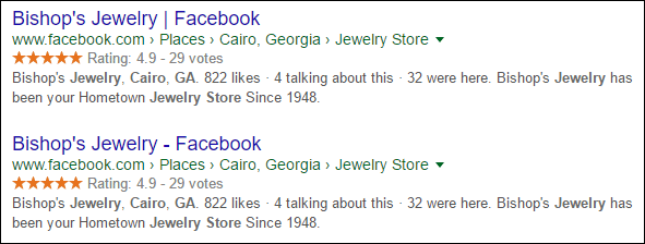 Cairo GA SERP Review 1514-double-facebook-92