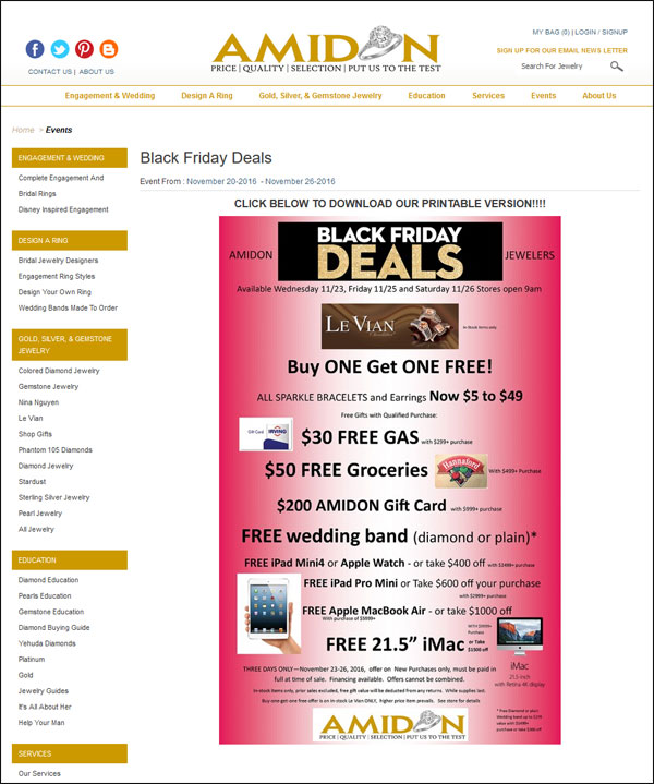 Amidon Jewelers Black Friday Email & Website Review 1532-deals-page-1