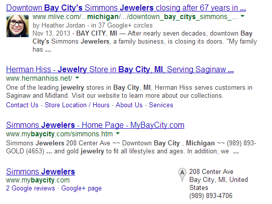 Herman Hiss & Company Website Review 1615-910-bay-city-serp