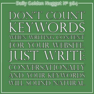 Dont count keywords anymore... 1629-daily-golden-nugget-984