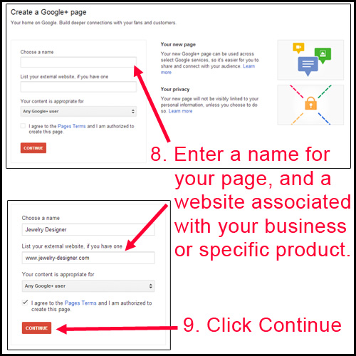 How-To Create a New Google+ Page for Non-Local Businesses 1939-961-steps8