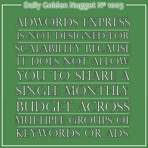 Comparing AdWords Keyword Targeting to AdWords Express 2058-daily-golden-nugget-1003 Comparing AdWords Keyword Targeting to AdWords Express 2058-daily-golden-nugget-1003