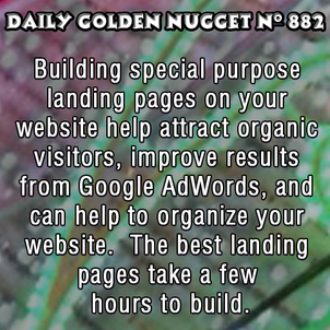 Using a Unique Landing Page for AdWords Targeting 209-daily-golden-nugget-882 Using a Unique Landing Page for AdWords Targeting 209-daily-golden-nugget-882