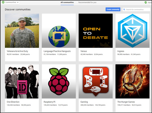 Introduction to Google Plus Communities 228-956-discover-communities Introduction to Google Plus Communities 228-956-discover-communities