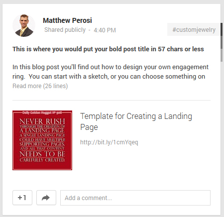 Google Plus Post Sharing Procedure 2290-911-google-plus-shared-post Google Plus Post Sharing Procedure 2290-911-google-plus-shared-post