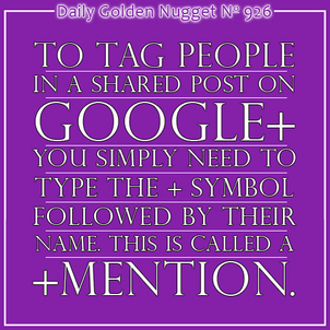 Sharing to Specific People on Google Plus 2446-daily-golden-nugget-926