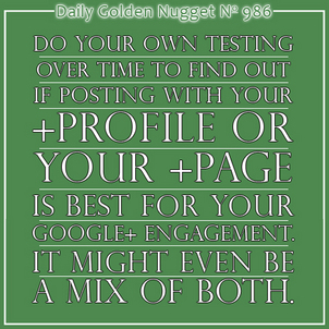 Google+ posting as a profile or page... 2655-daily-golden-nugget-986 Google+ posting as a profile or page... 2655-daily-golden-nugget-986