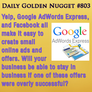 The Problems that Come From Successful Online Offers 2948-daily-golden-nugget-803 The Problems that Come From Successful Online Offers 2948-daily-golden-nugget-803