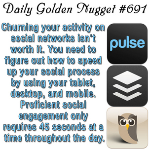 Explanation of a Social Media Time Saving Process 2997-daily-golden-nugget-691