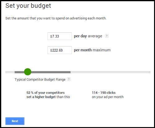 Setting up Google AdWords Express 3161-1002-adwords-express-step3