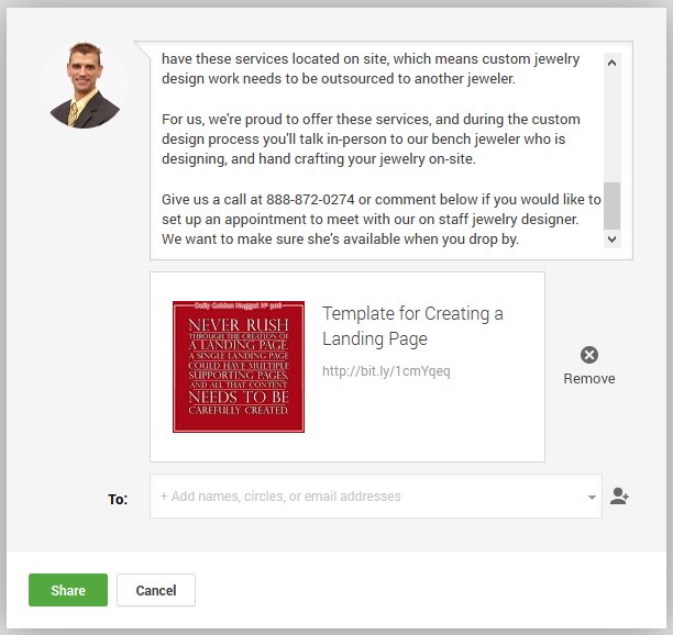 Google Plus Post Sharing Procedure 33-911-google-plus-share-box-engage Google Plus Post Sharing Procedure 33-911-google-plus-share-box-engage