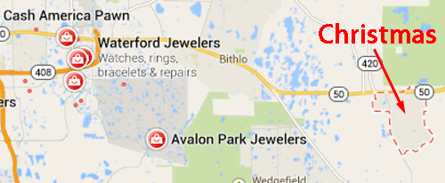 Avalon Park Jewelers Website Review 345-1040-map