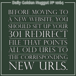 Why Did Organic Traffic Drop After Launching A New Site? 3941-daily-golden-nugget-1064 Why Did Organic Traffic Drop After Launching A New Site? 3941-daily-golden-nugget-1064