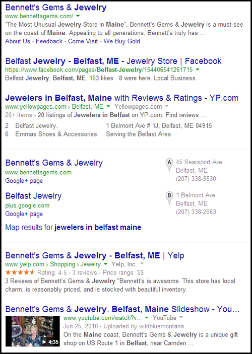 Bennetts Gems and Jewelry Website Review 4640-965-serp