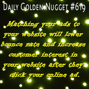 Matching Online Ads to Landing Pages 5685-daily-golden-nugget-619 Matching Online Ads to Landing Pages 5685-daily-golden-nugget-619