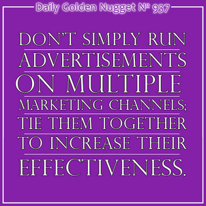 How To Pair Your Marketing Methods - Part 1 6394-daily-golden-nugget-937