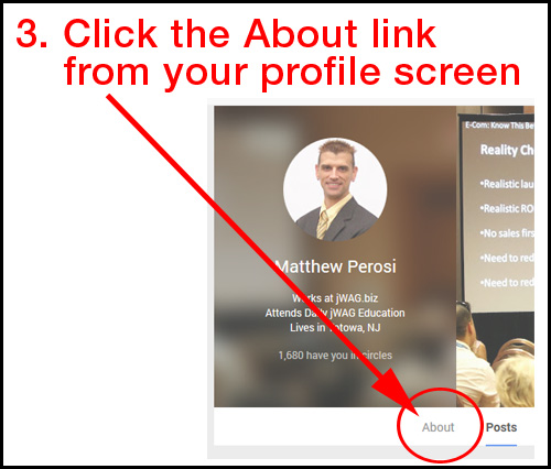 Setting up you Google Plus Profile Introduction 744-951-step3