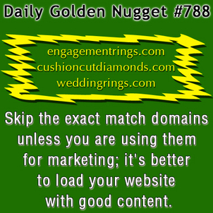 Are Exact Match Domains Worth It? 7749-daily-golden-nugget-788 Are Exact Match Domains Worth It? 7749-daily-golden-nugget-788