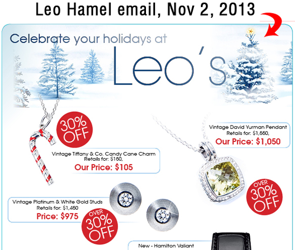 Holiday Season 2013 Email Marketing Review 8018-864-leo-hamel-email