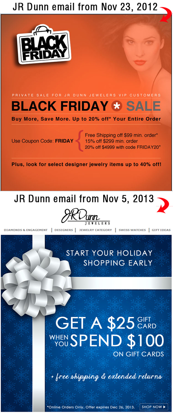 Holiday Season 2013 Email Marketing Review 8023-864-jrdunn-email