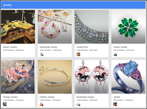 Introduction to Google Plus Communities 8259-956-jewelry-communities