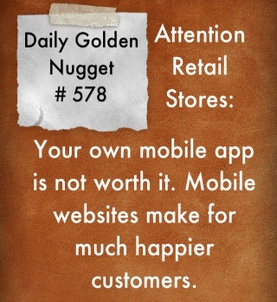 Holiday 2011 Mobile Website vs. Mobile App review image