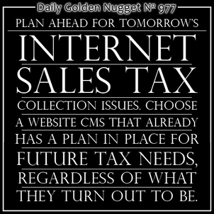 Jewelry Website Programming: Internet Sales Tax 8625-daily-golden-nugget-977 Jewelry Website Programming: Internet Sales Tax 8625-daily-golden-nugget-977