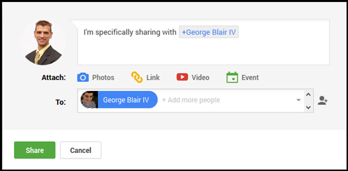 Sharing to Specific People on Google Plus 9370-926-googleplus-private-message