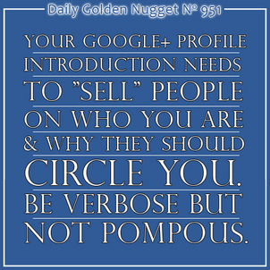 Setting up you Google Plus Profile Introduction 9393-daily-golden-nugget-951 Setting up you Google Plus Profile Introduction 9393-daily-golden-nugget-951