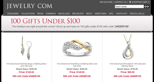 Email Analysis of a Large e-Tail Jeweler 9438-883-webpage-under-100 Email Analysis of a Large e-Tail Jeweler 9438-883-webpage-under-100