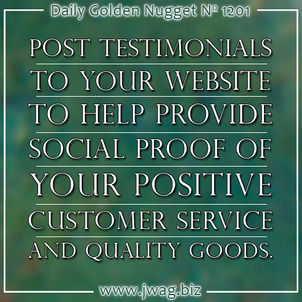 The Benefits of Testimonials on Your Website daily-golden-nugget-1201-67