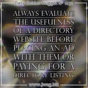 Should You Pay For Inclusion in a Directory Website? daily-golden-nugget-1232-64