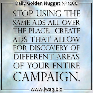 Create Marketing Campaigns That Allow For Natural Discovery of the Full Message daily-golden-nugget-1266-23 Create Marketing Campaigns That Allow For Natural Discovery of the Full Message daily-golden-nugget-1266-23